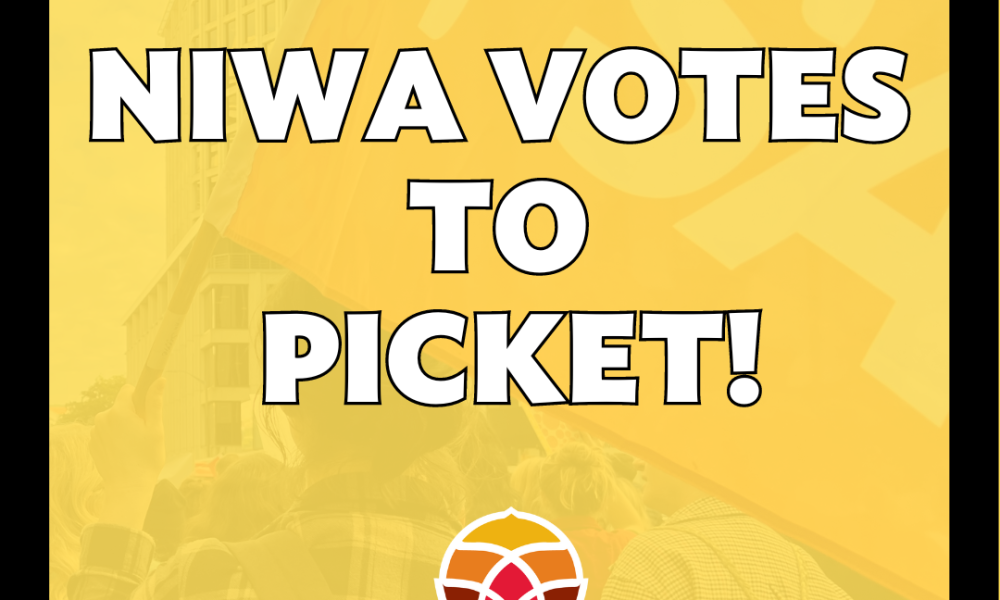 NIWA VOTES TO STRIKE