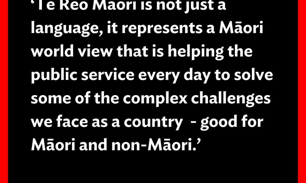 Te Reo is not just a language