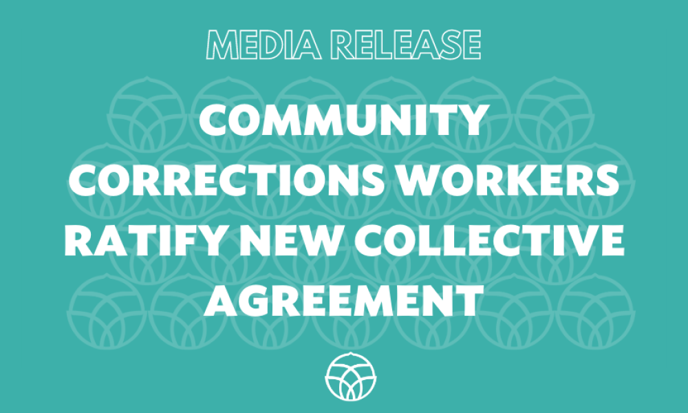 community corrections ratify new collective agreement